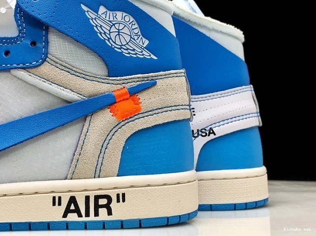 Jordan UNC Air Off-White Blue 1 AQ0818-148 Powder 0520
